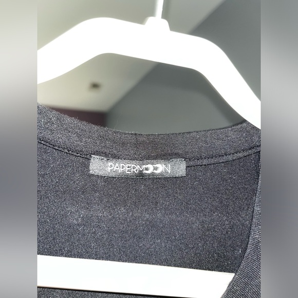 Papermoon black tank top 1X - Picture 6 of 7